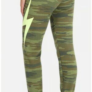 Aviator Nation camo sweatpants joggers small S